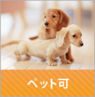 ペット飼育可物件